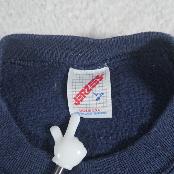 Vintage 90s Cougar Mountian Lion Crewneck Sweater Size Large Tultex Made In USA - Picture 3 of 7